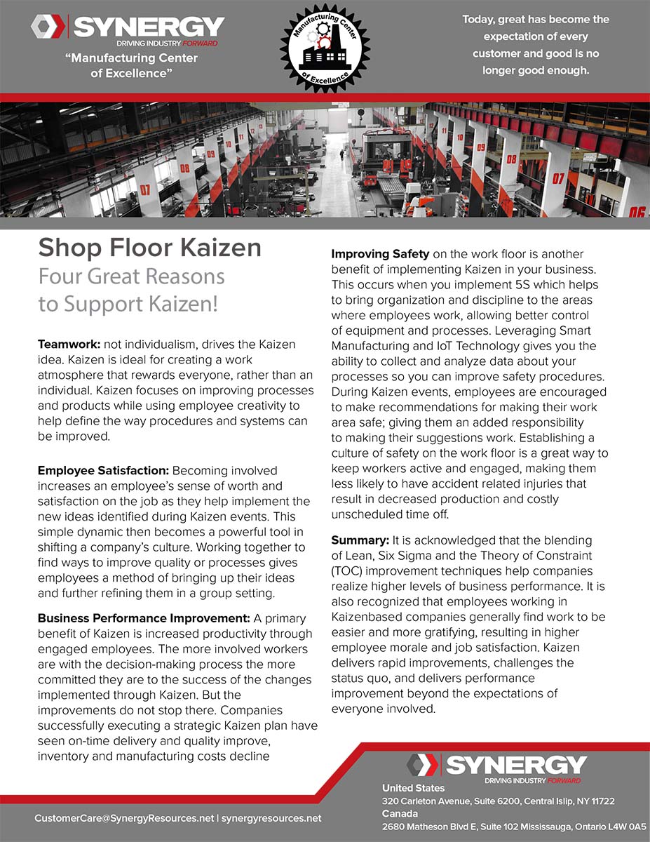 Shop Floor Kaizen