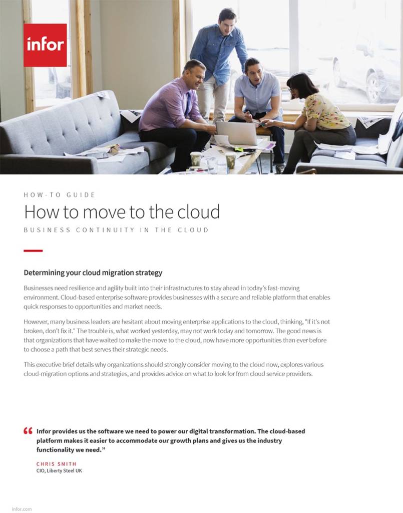 How to Move to the Cloud